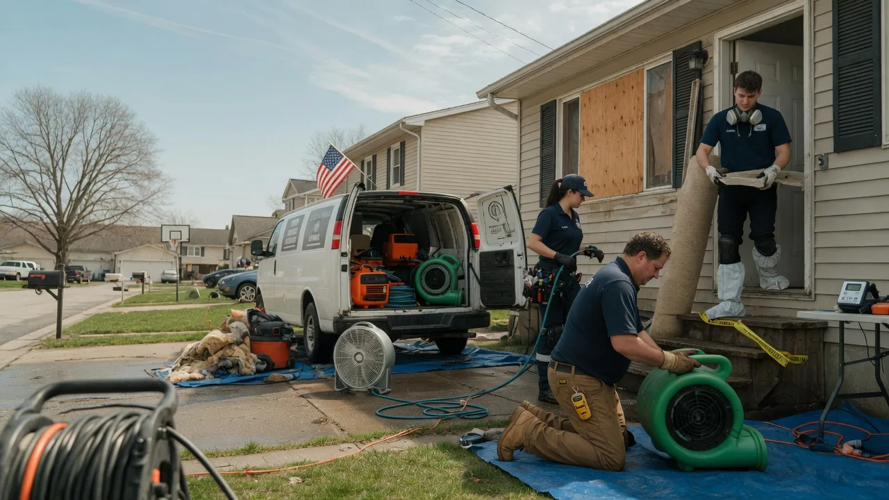 Water Damage Restoration in Austin, PA near me